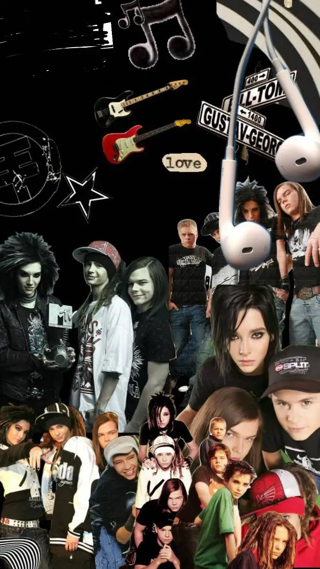 ai character: Tokio hotel background