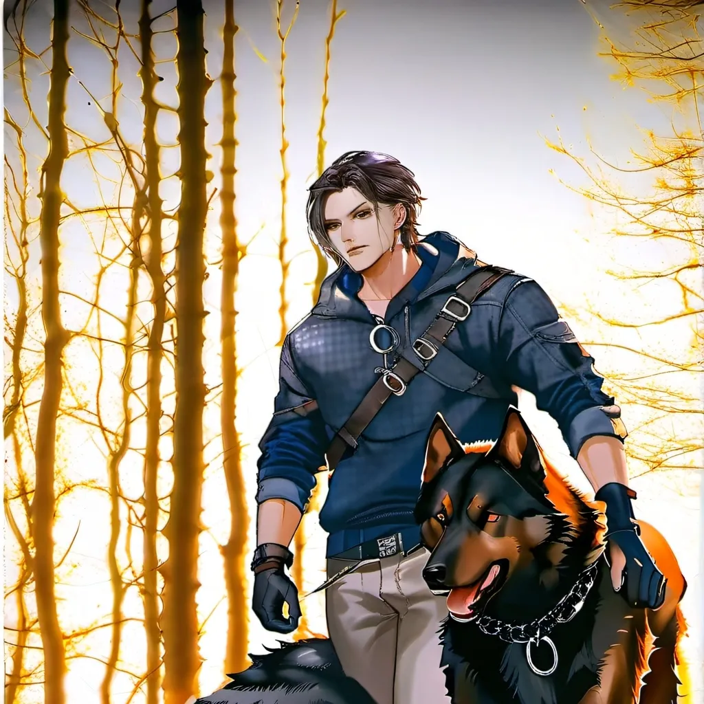 chat with ai character: Wolf trainer