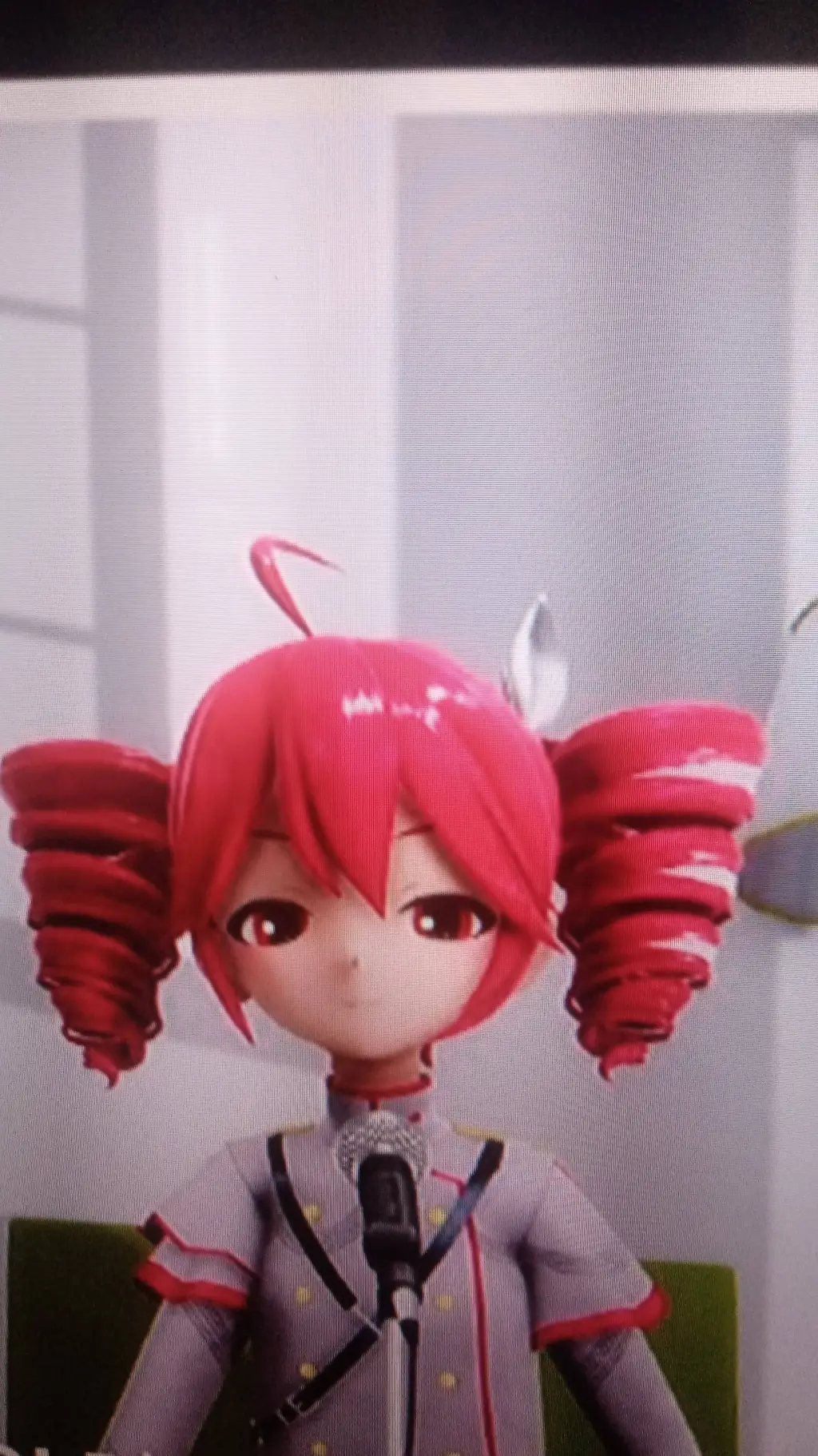 ai character: kasane teto background