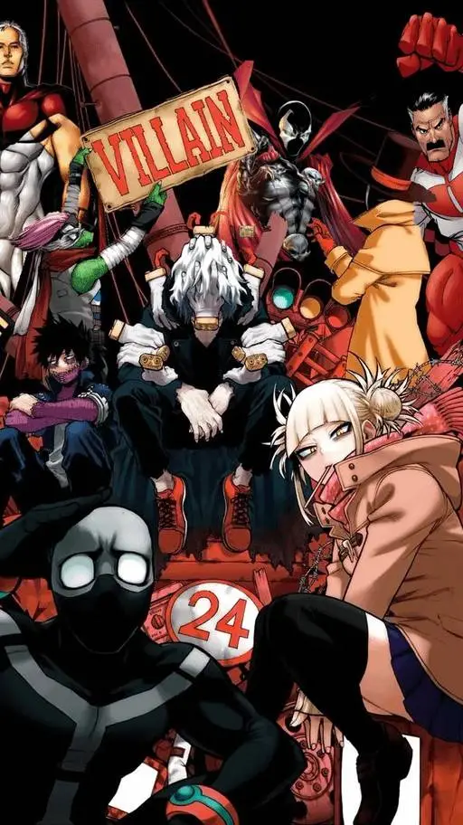 ai character: Mha vilains/e background