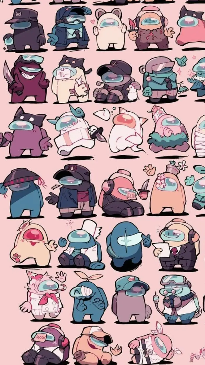ai character: among us  background