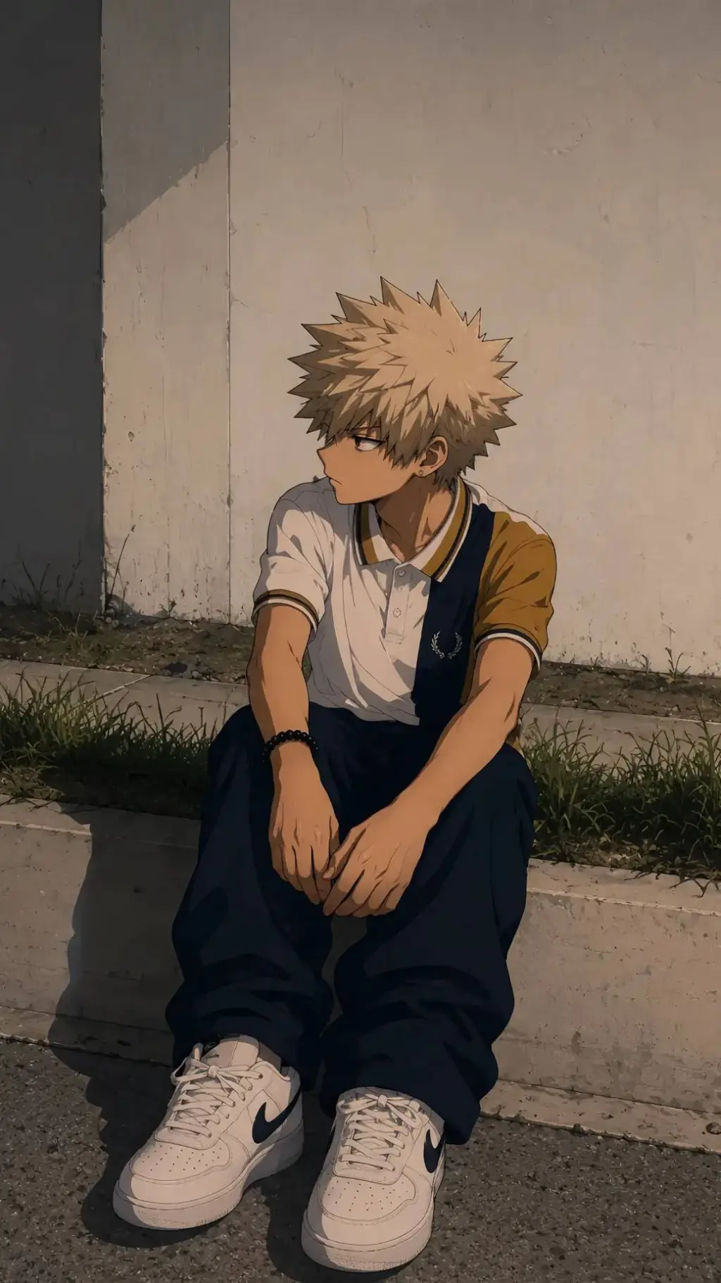 ai character: Bakugo💗 background