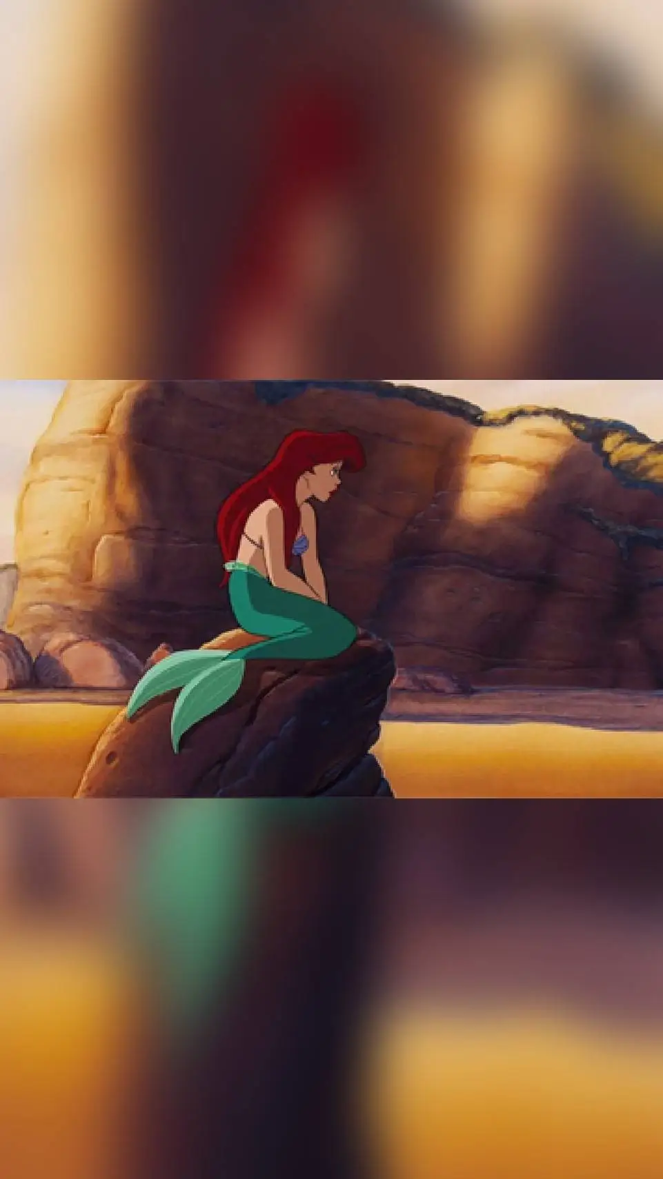 ai character: Ariel  background
