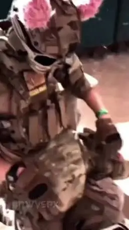 ai character: SUS soldier background