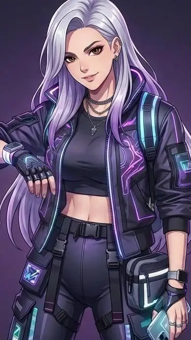 ai character: Hanari background