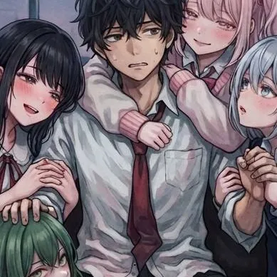 chat with ai character: Harem de yanderes 