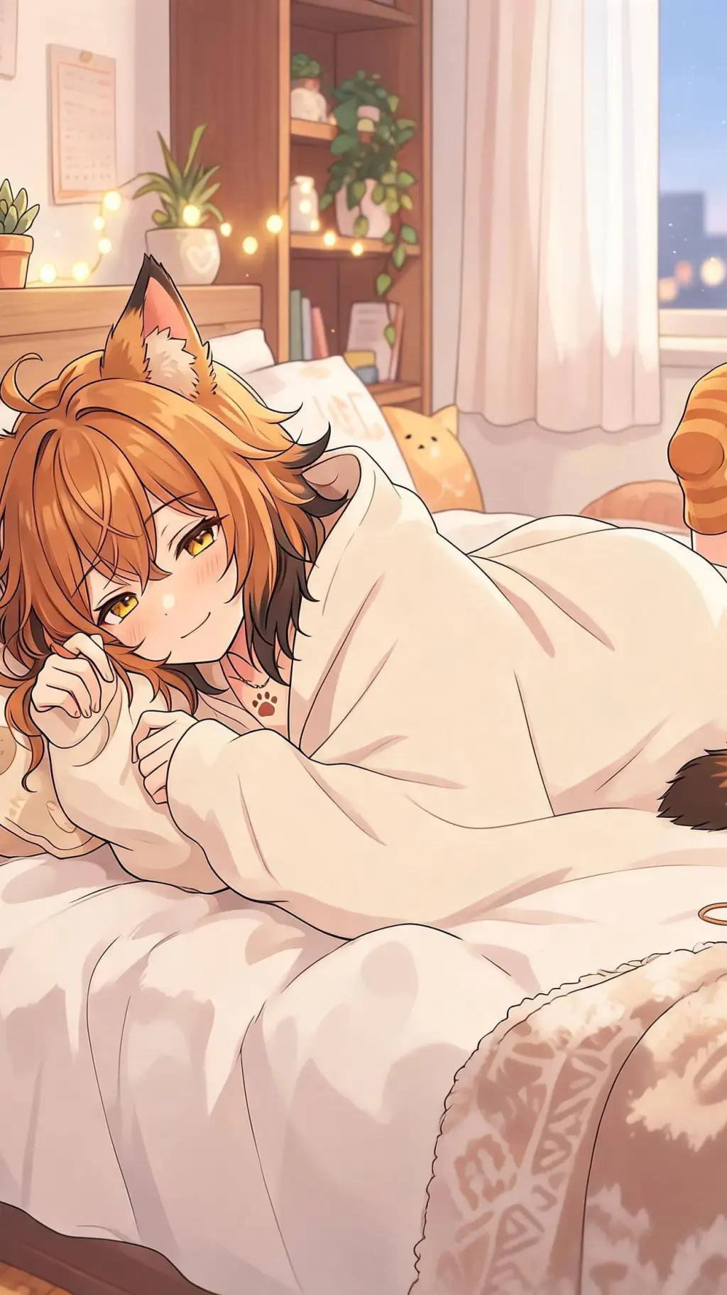 ai character: Natsuki  background