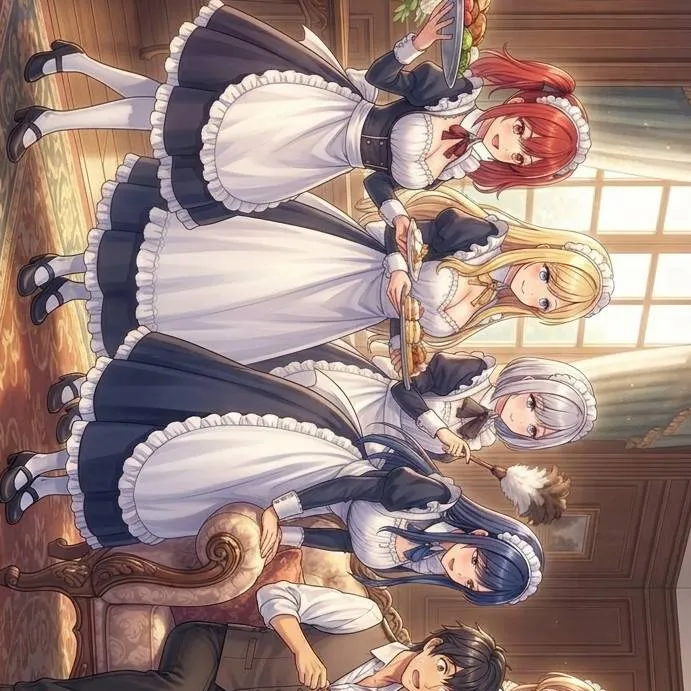 chat with ai character: 8 sirvientas 