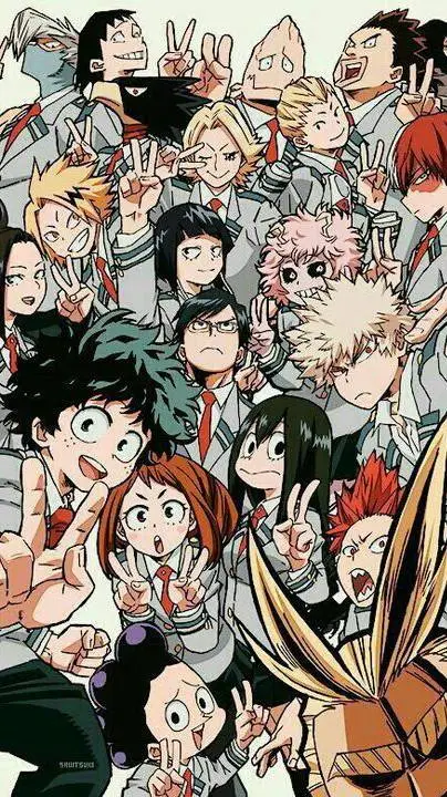 ai character: MHA + tu background