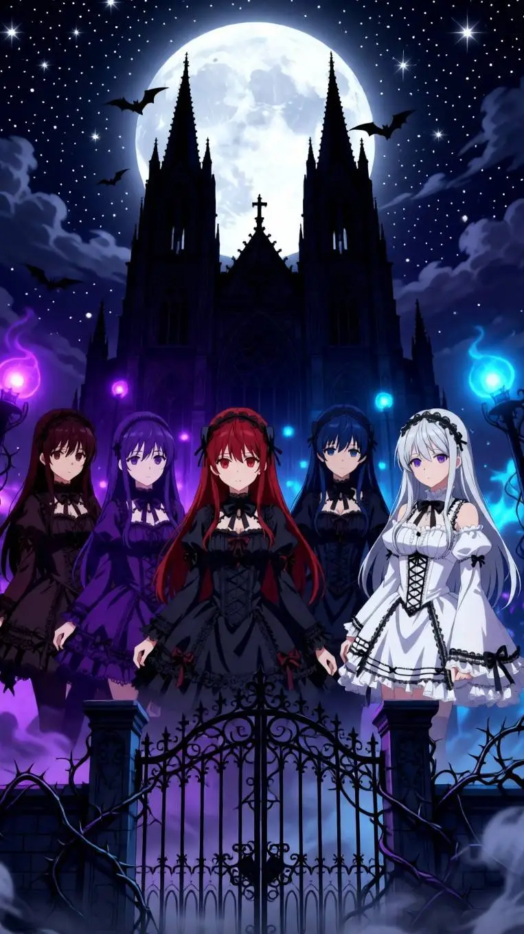 ai character: Tus 5 Dueñas background