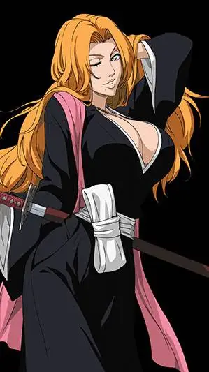 ai character: Rangiku Matsumoto  background