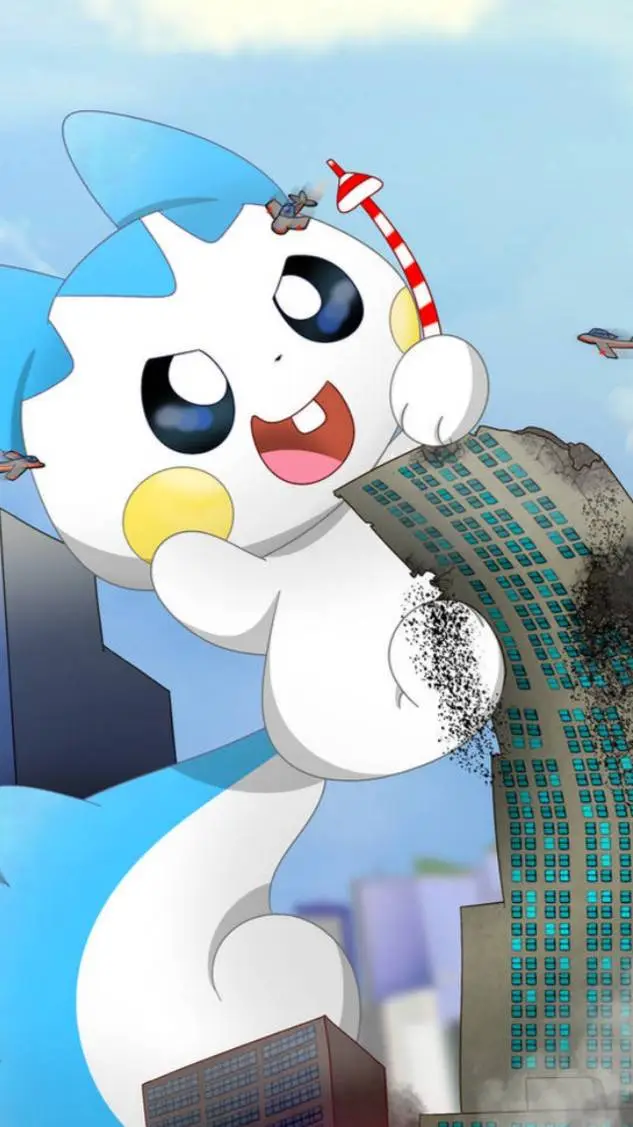 ai character: Giant Pachirisu background