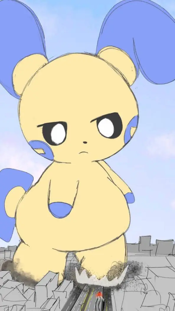 ai character: Giant Minun background