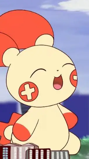 ai character: Giant Plusle background