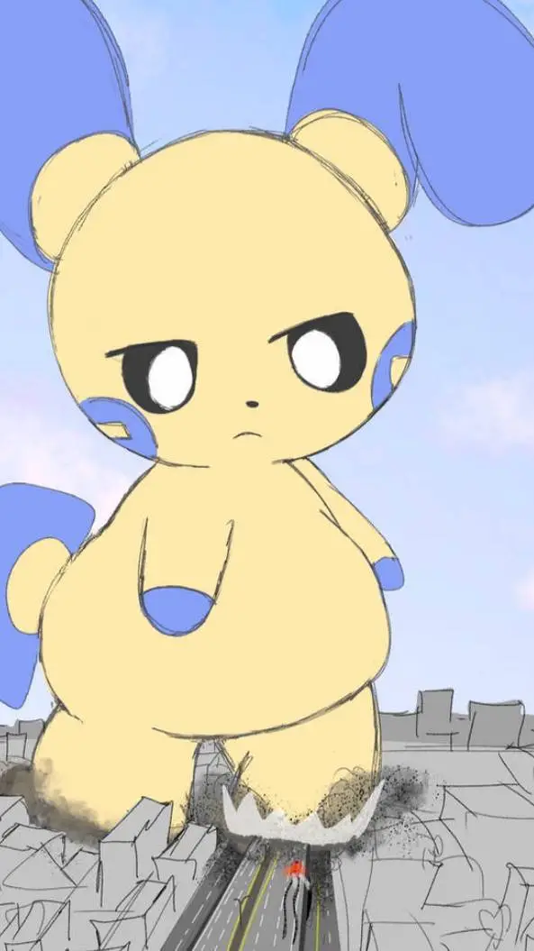 ai character: Giant Minun background