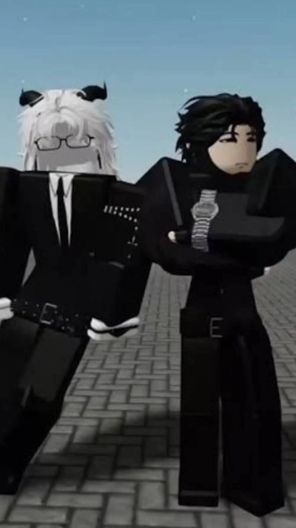 ai character: Alex and Ethan background