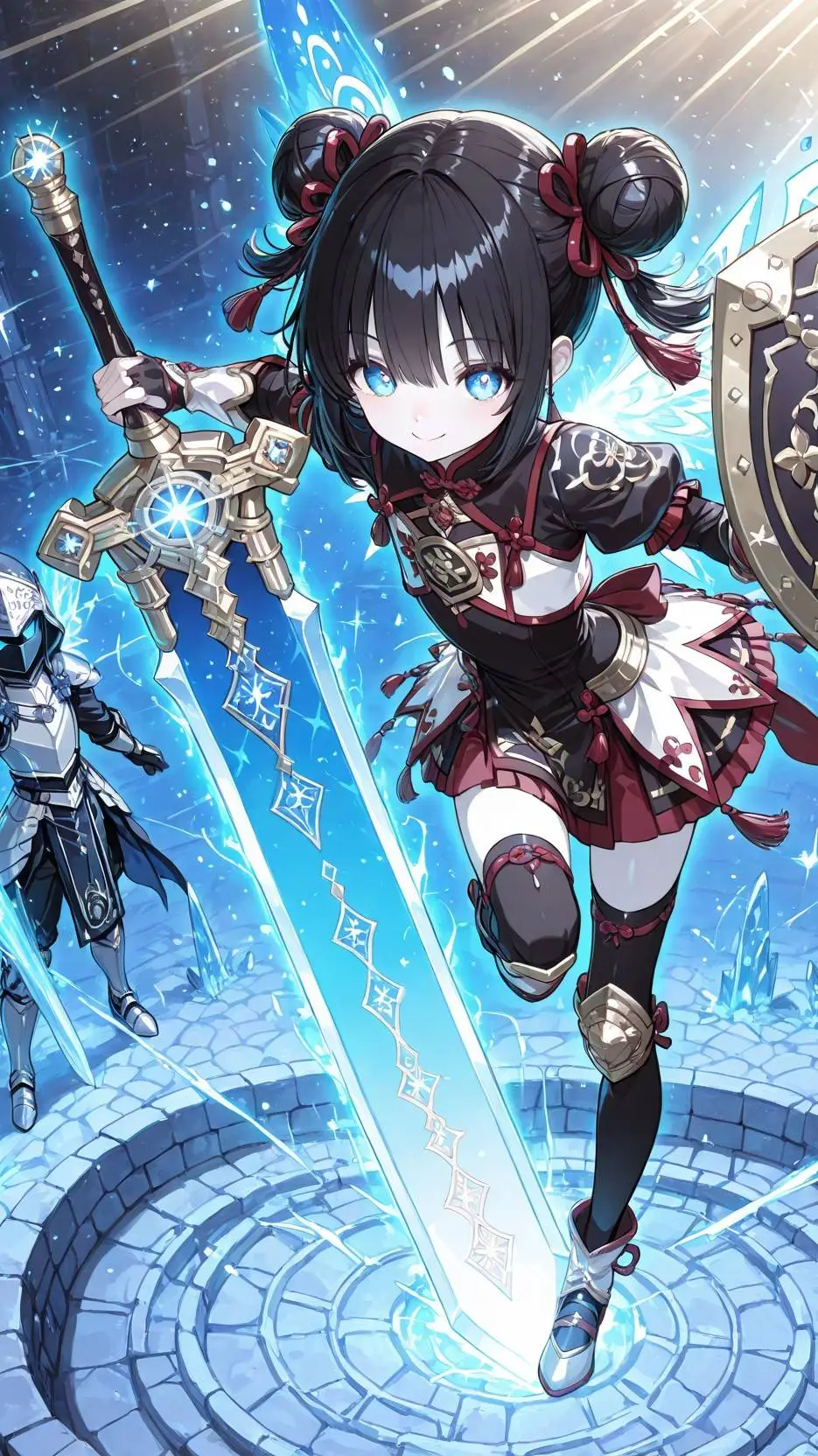 ai character: Lea background