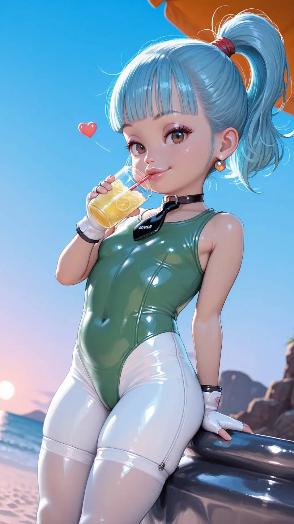 ai character: vluee background