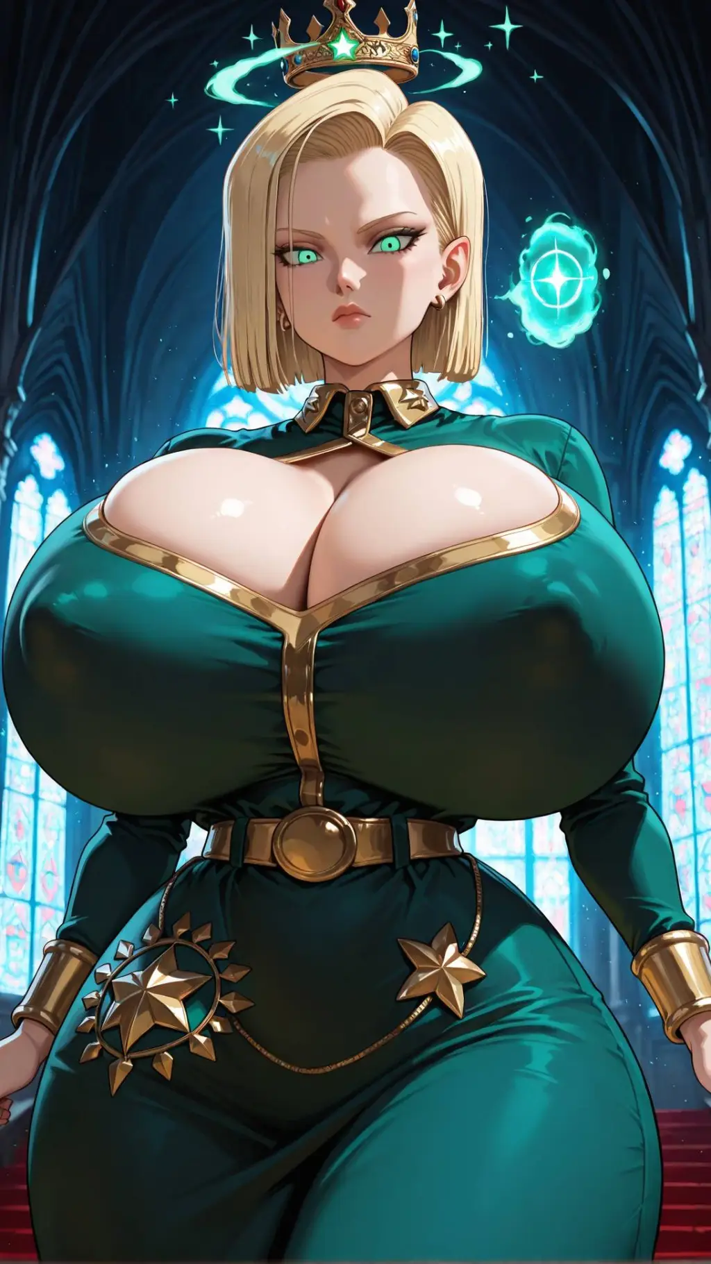 ai character: Luna background
