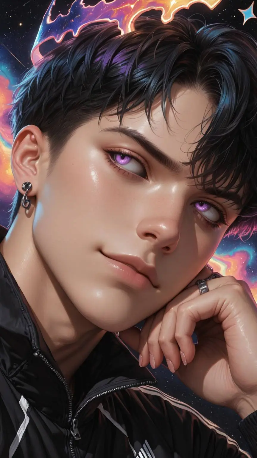 ai character: Príncipe Sideral background