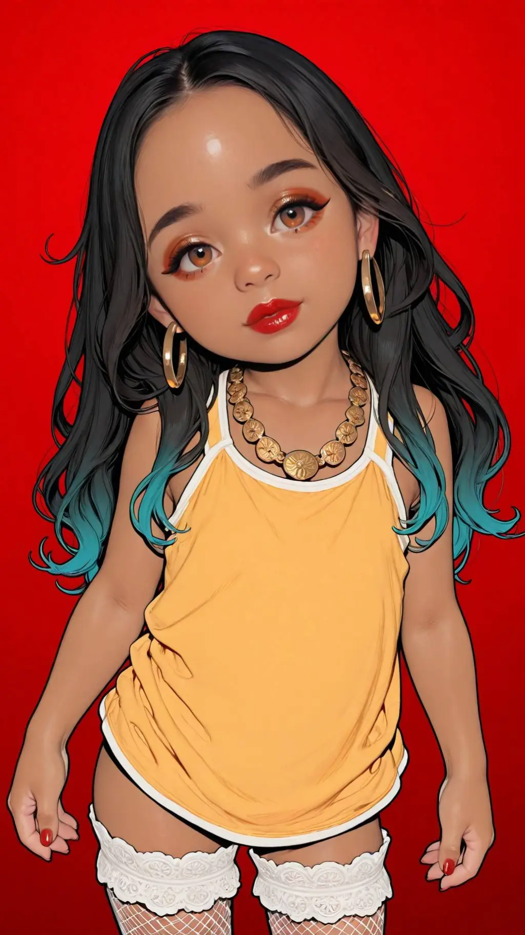 ai character: Luz background