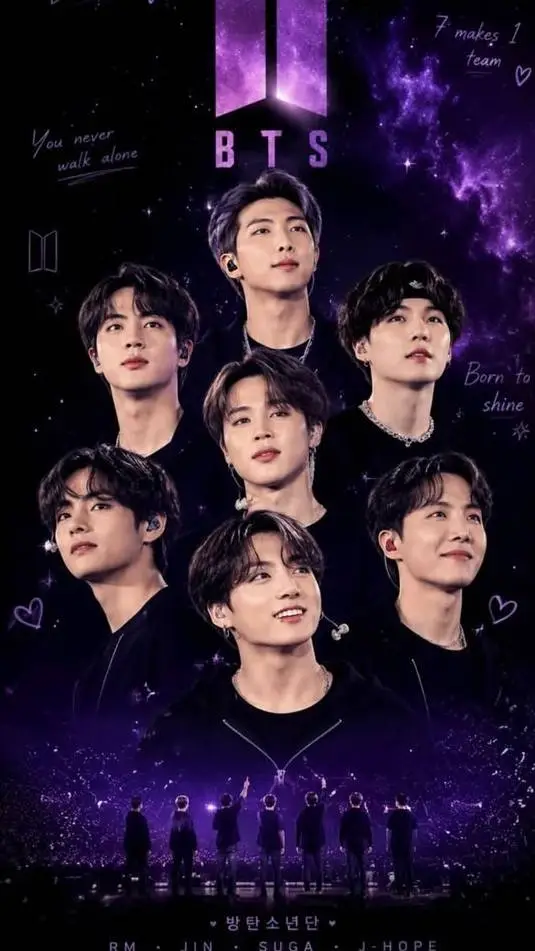 ai character: BTS✨ background