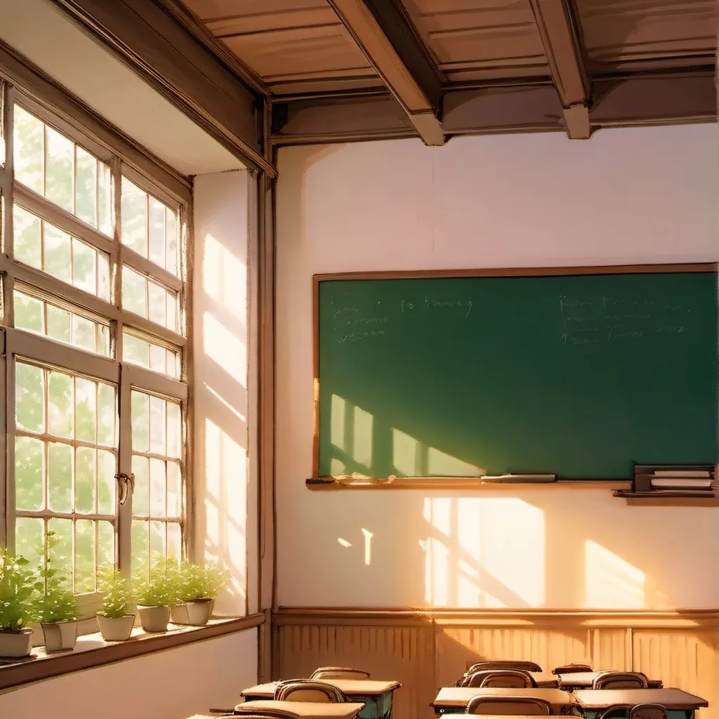 chat with ai character: the classroom