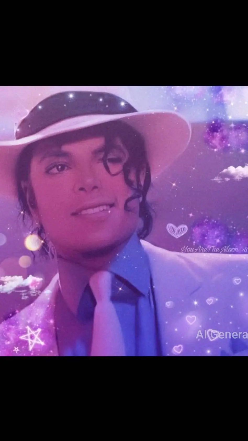 ai character: michael jackson background
