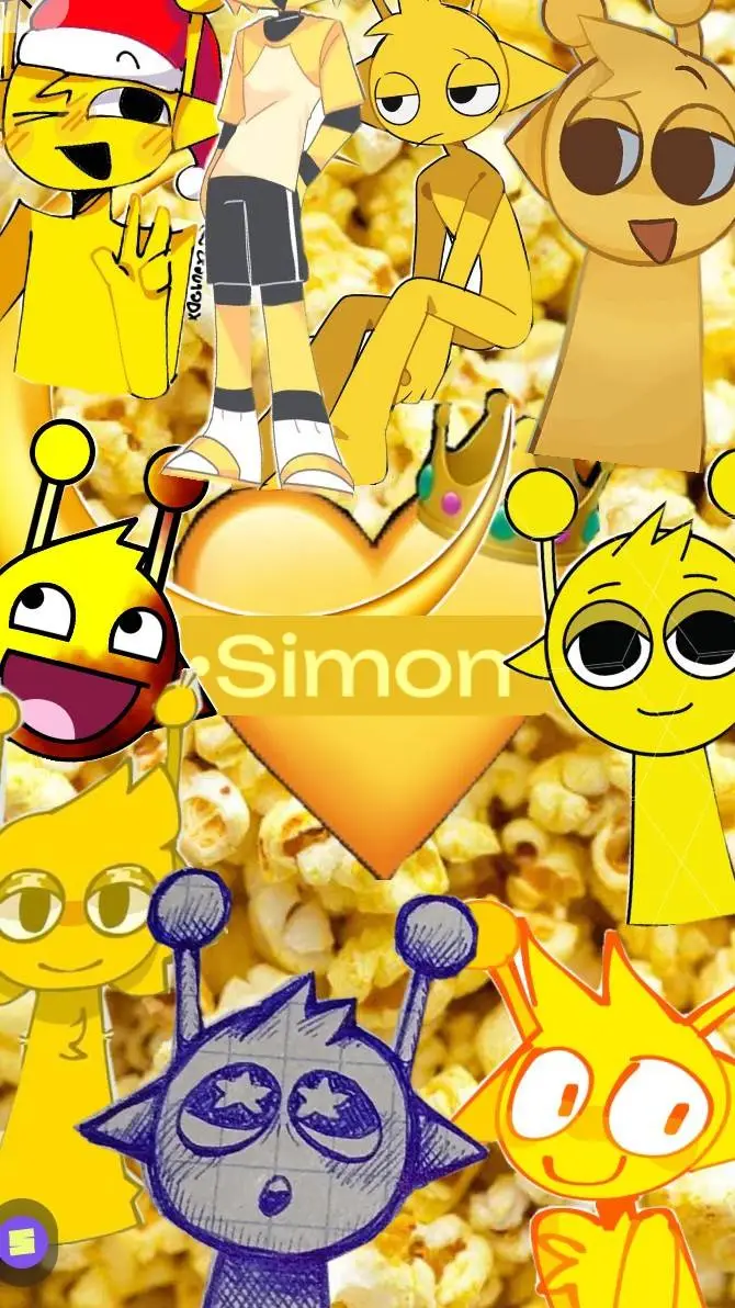 ai character: Simon 🫪🍫 background