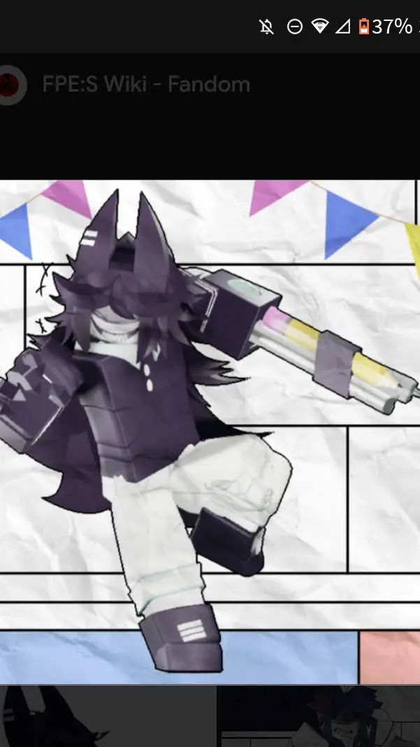 ai character: Miss Circle background