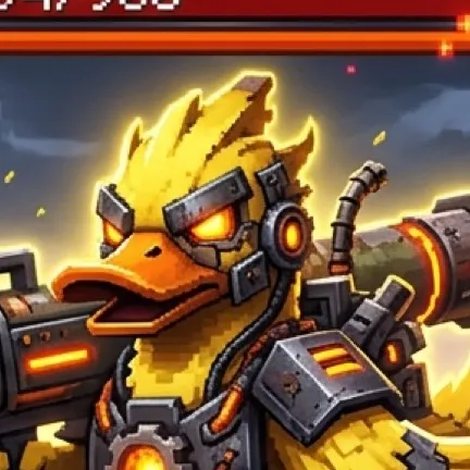 chat with ai character: Bazooka duck