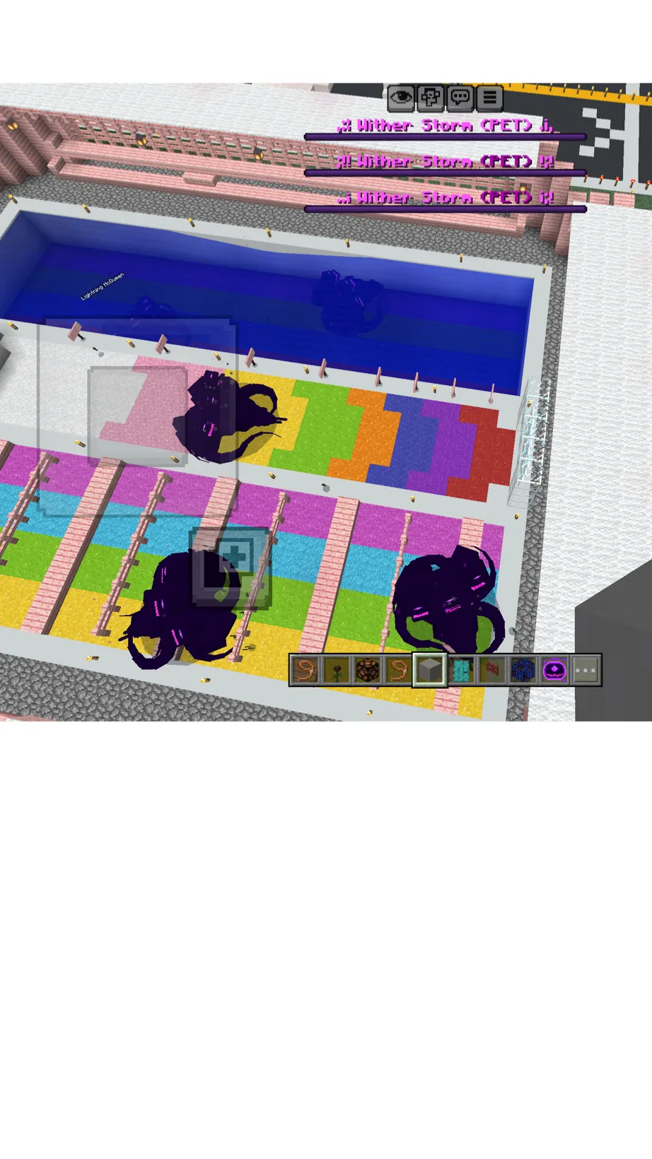 ai character: Wither storm background