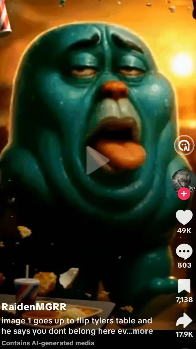 ai character: SUBSCRIBE background
