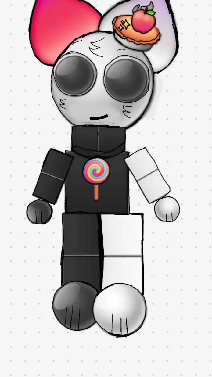 ai character: Pie lolilpop Cat background