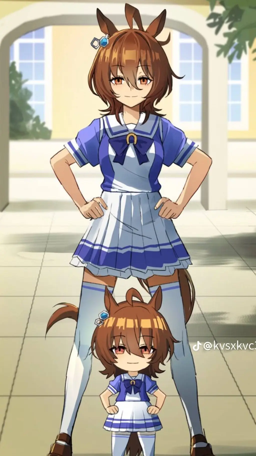 ai character: angnes yandere  background