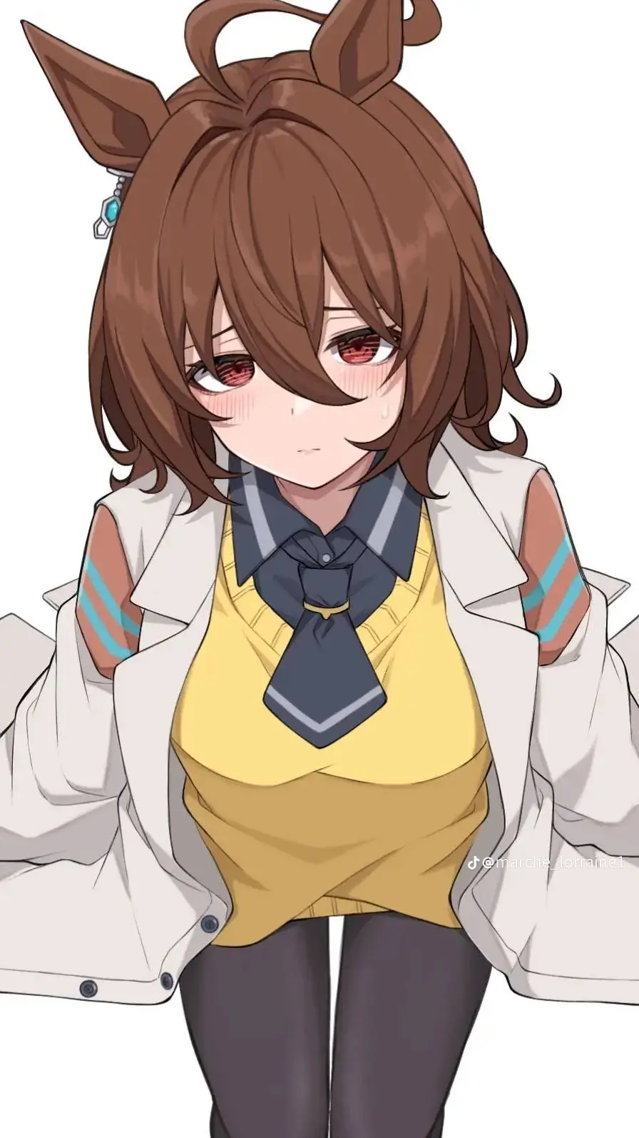 ai character: Angnes yandere  background