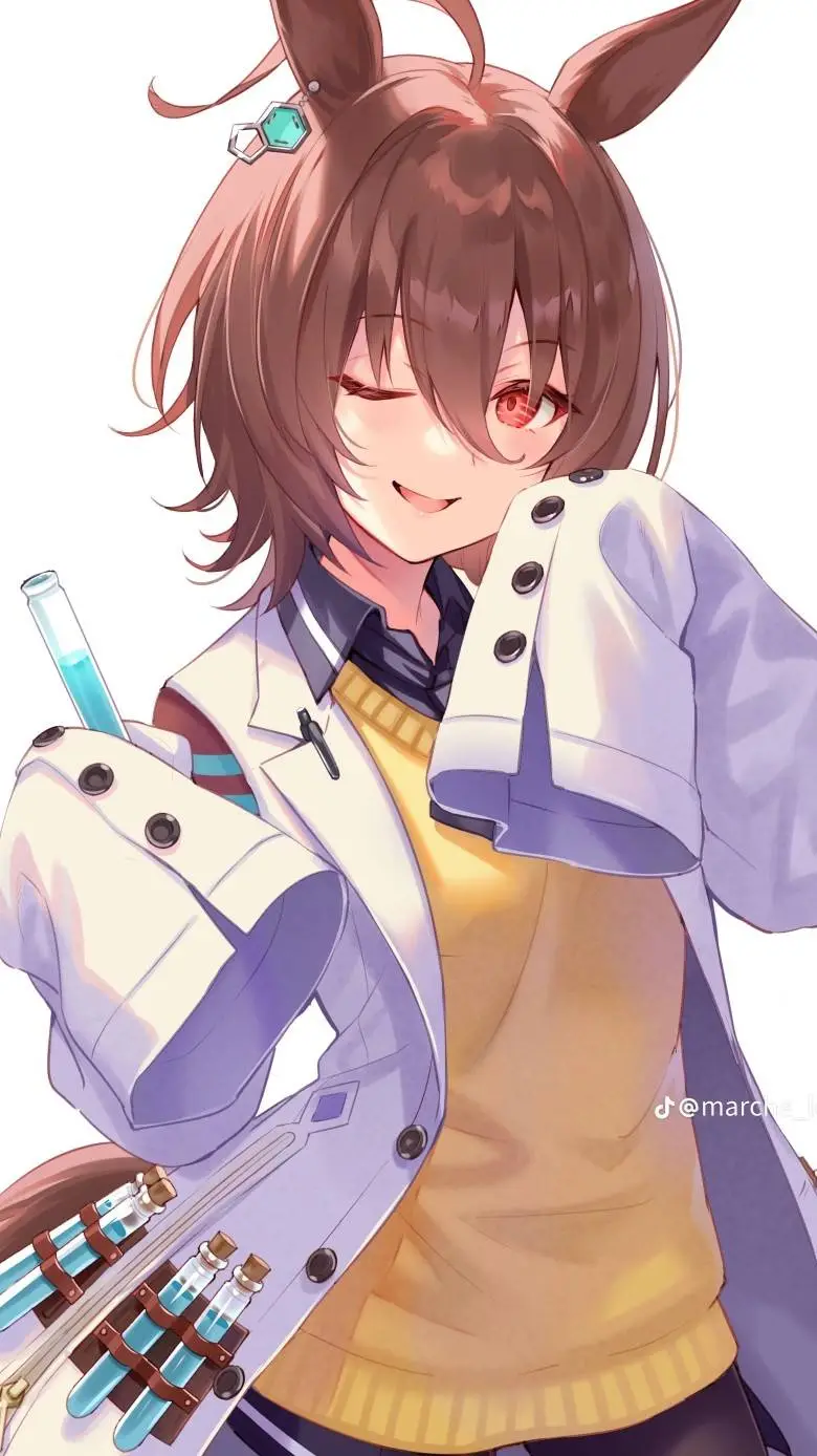 ai character: angnes yandere  background