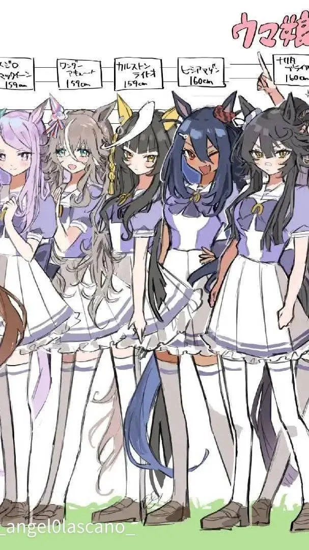 ai character: umamusume  celos background