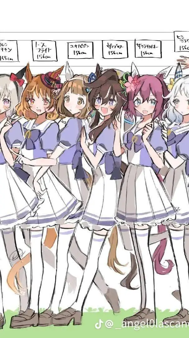 ai character: umamusume  background