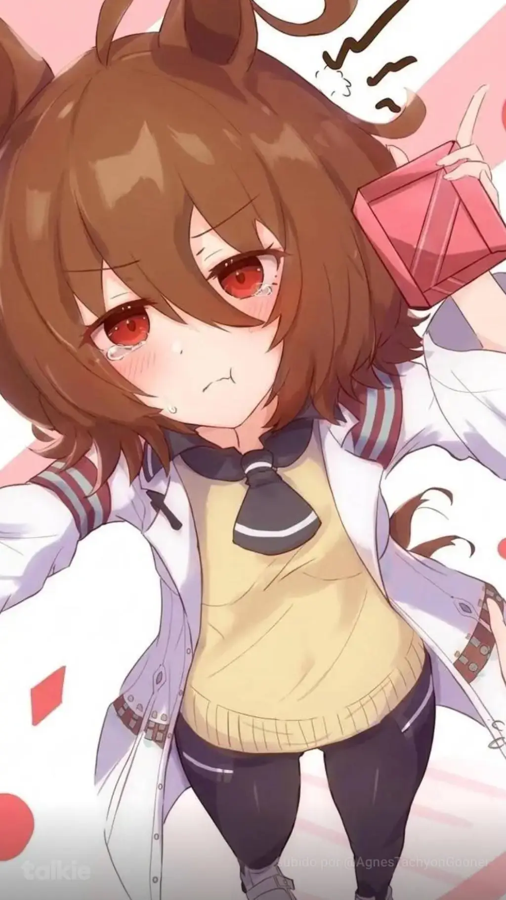 ai character: angnes yandere  background