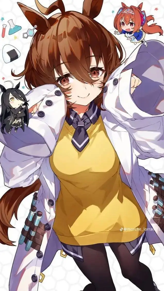 ai character: angnes yandere  background