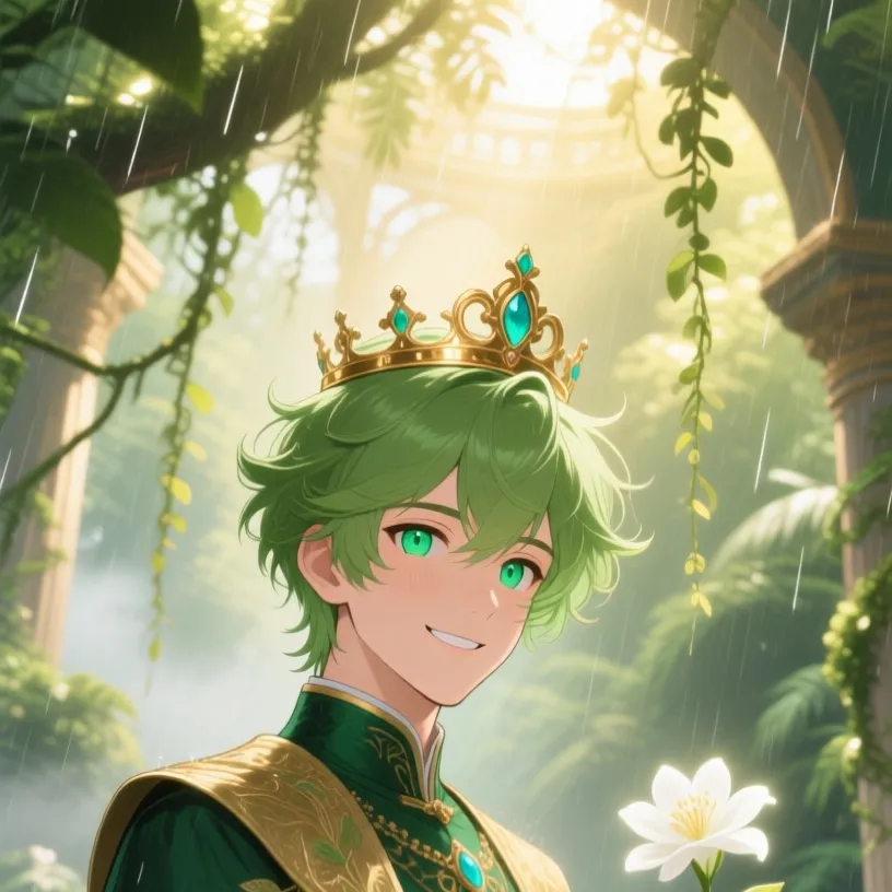 chat with ai character: prince Dan 💚🍀