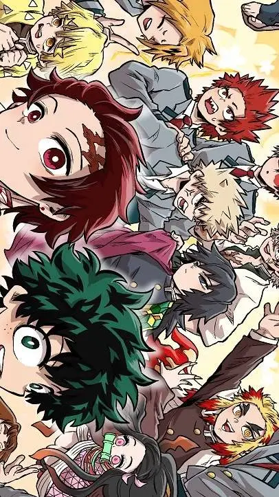 ai character: Mha i Kny background