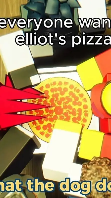 ai character: pizza day for fs background