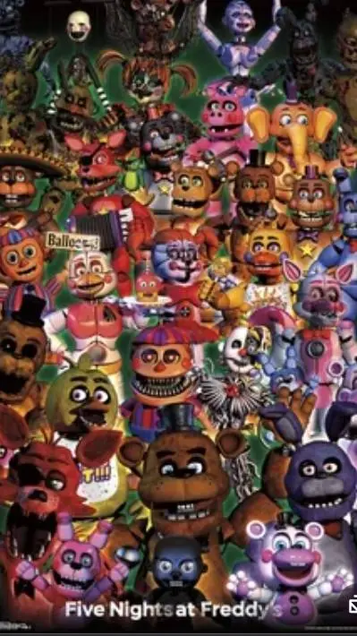 ai character: FNAF  background