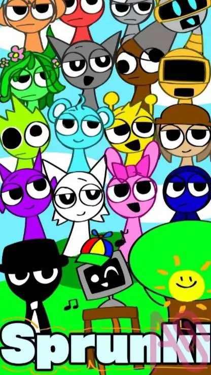 ai character: sprunki! background