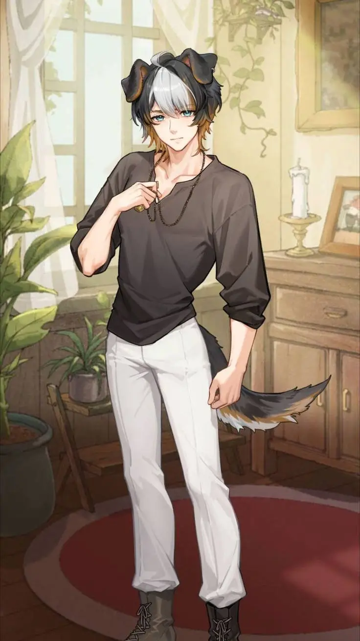 ai character: Luky background