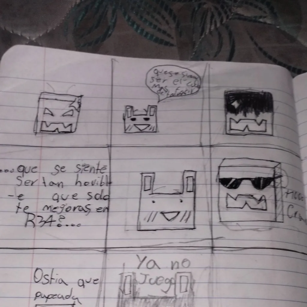 chat with ai character: pelea de insultos