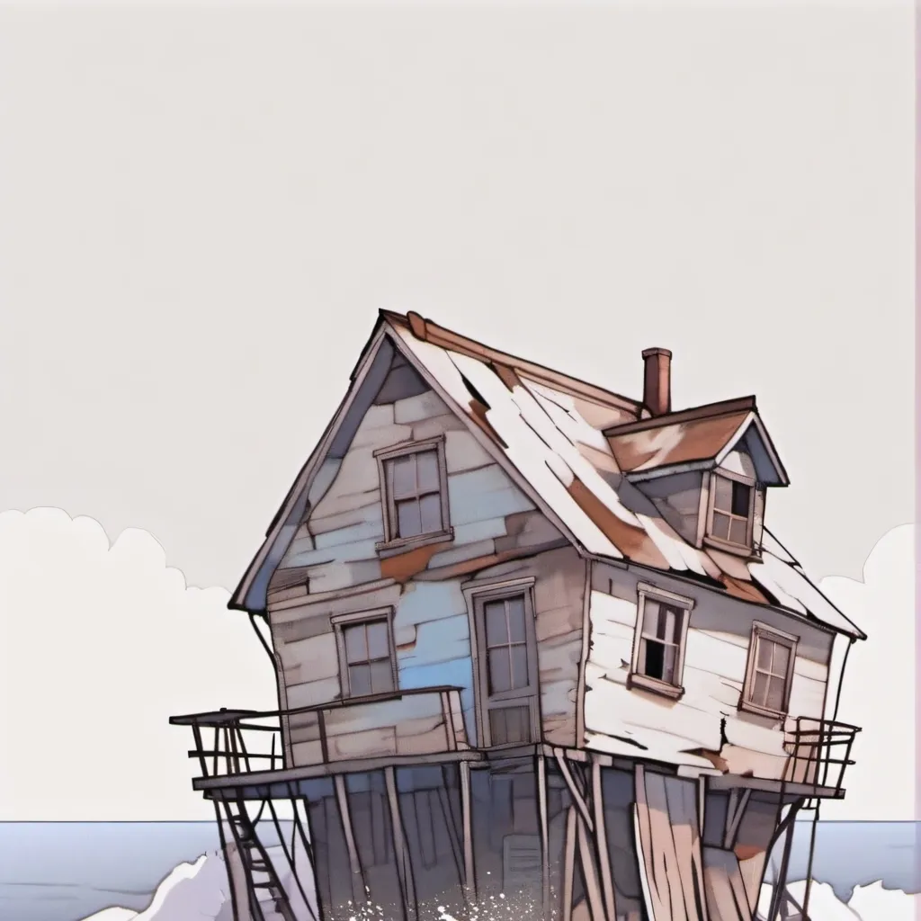chat with ai character: Abandoned home