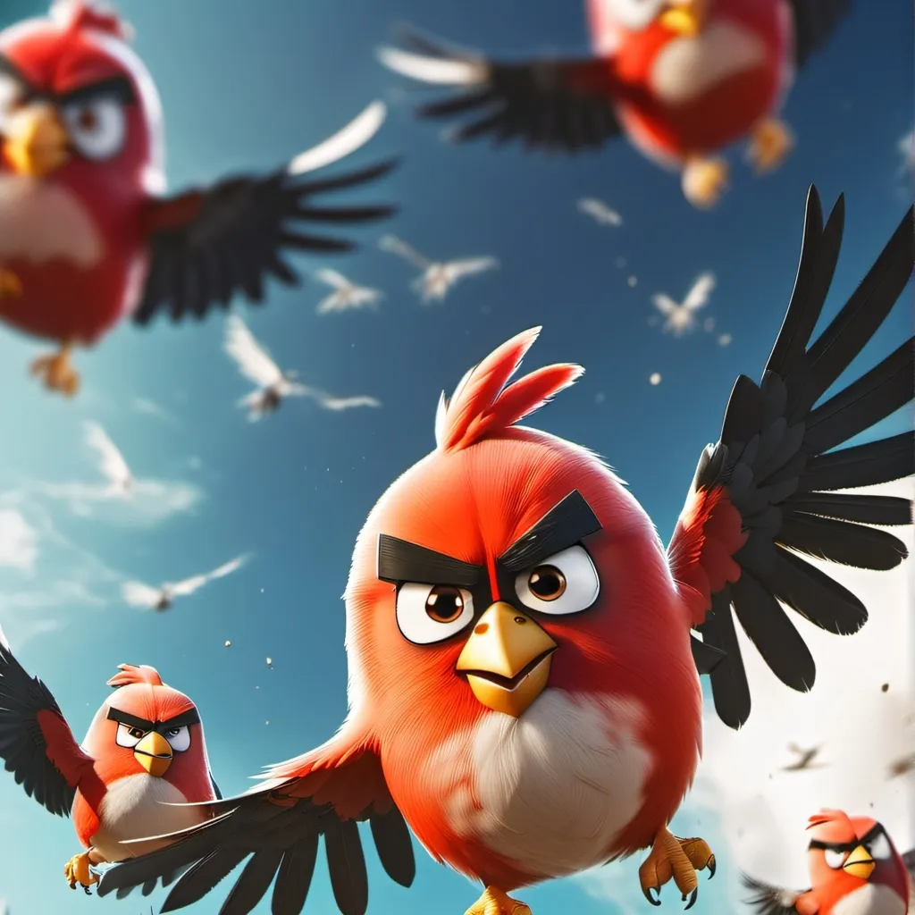 chat with ai character: Dw x angry birds